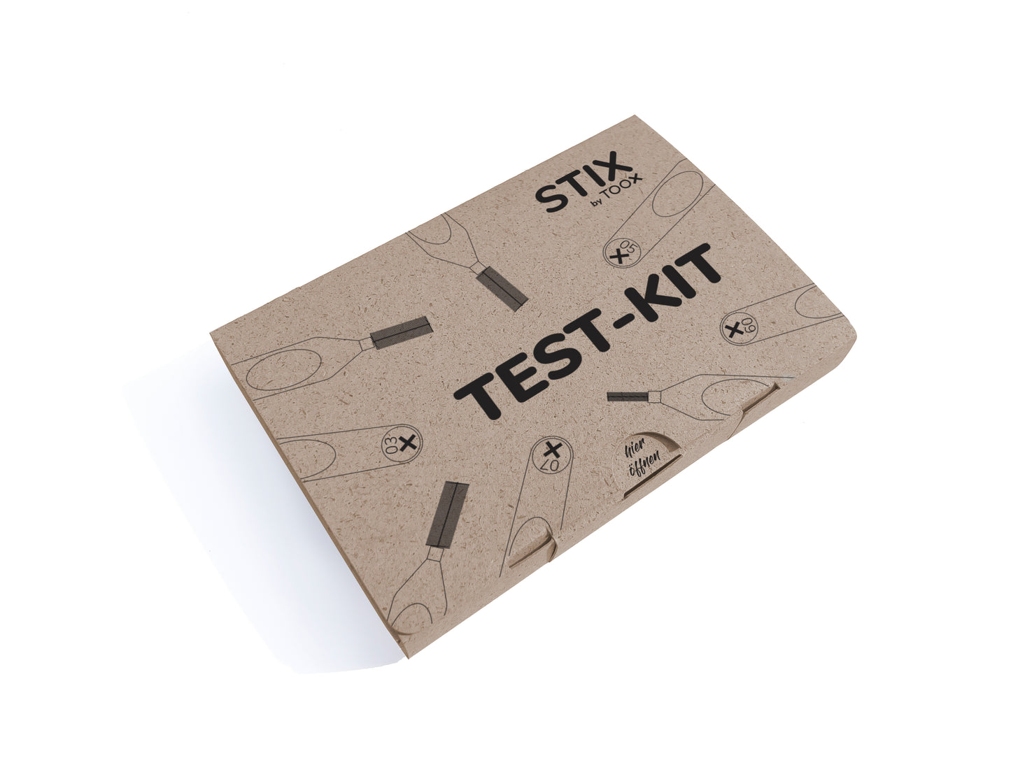 Testkit - Finde heraus welche Größen zur Dir passen